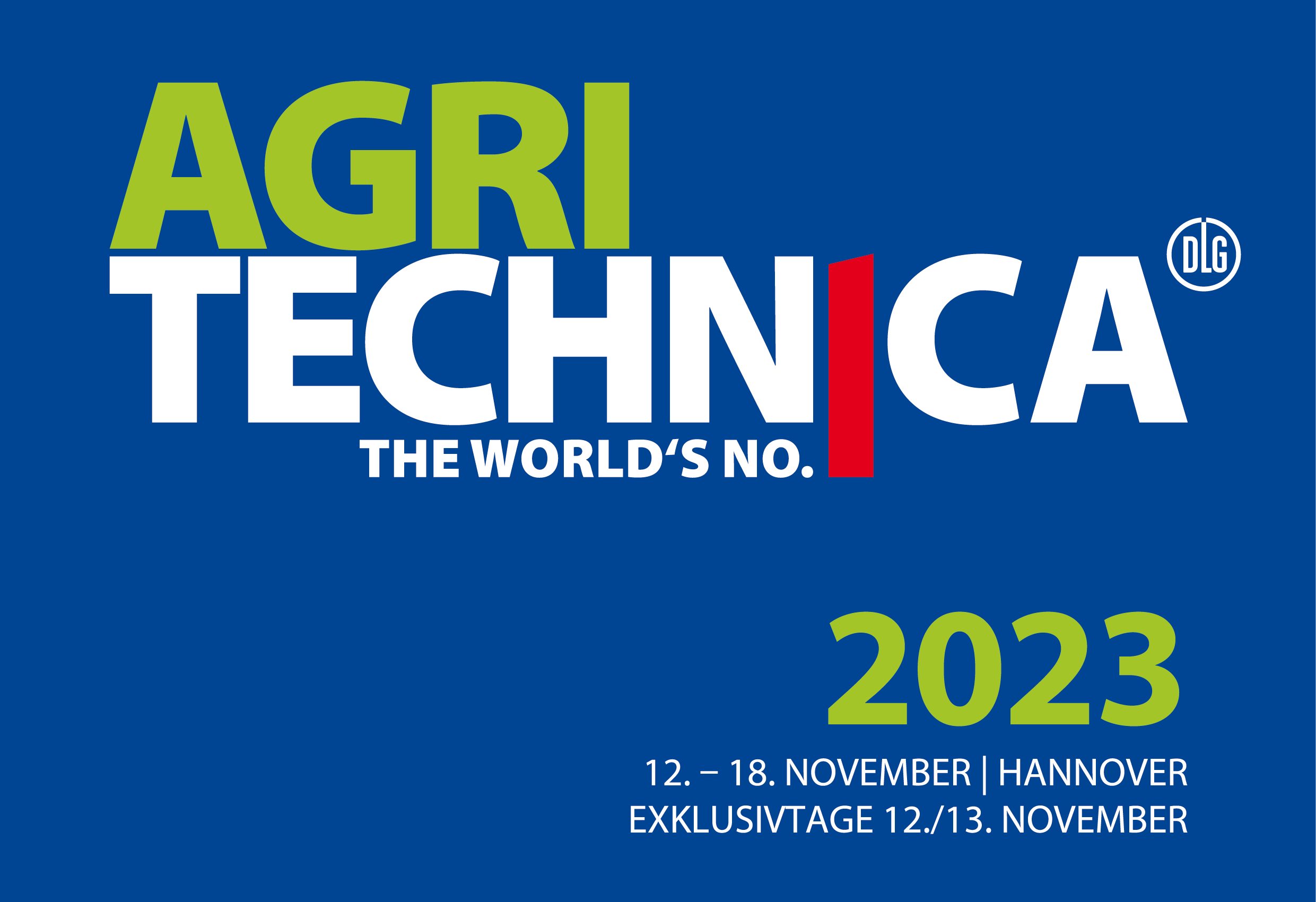 Agri Technica 2023 in Hannover - Aufzüge von paderlift leihen oder mieten für Messeauftritt
